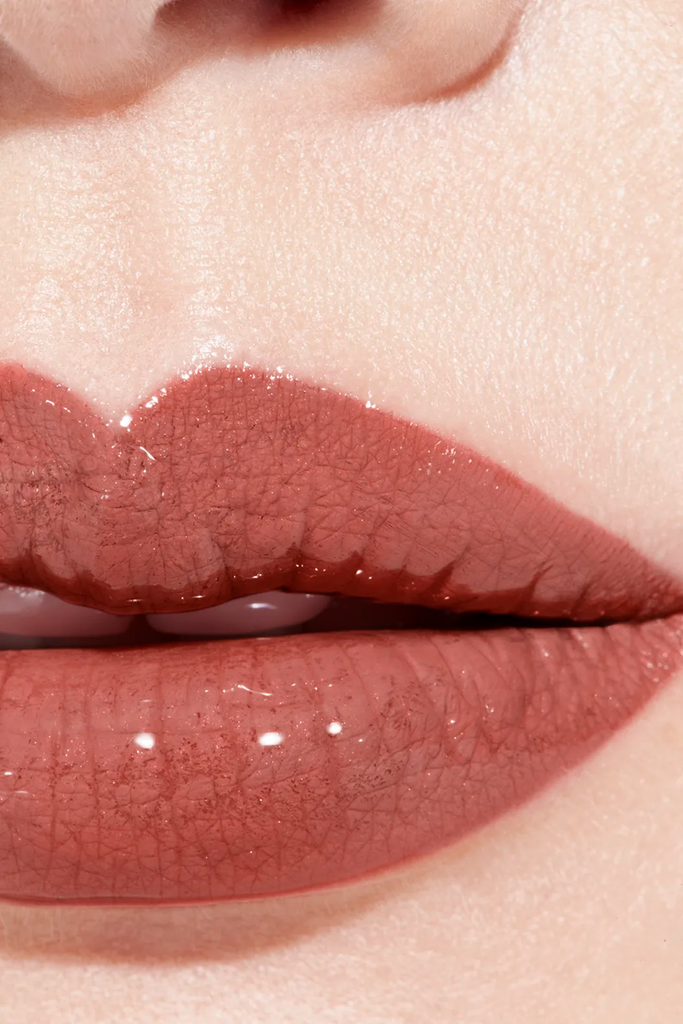 Chanel Rouge Duo Ultra Tenue Gloss 154 Intense Caramel Pa Kuti — view 2