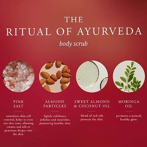 Rituals The Ritual Of Ayurveda Rejuvenating Body Scrub Punjabi Pink Salt & Sweet Almond 300g — view 4