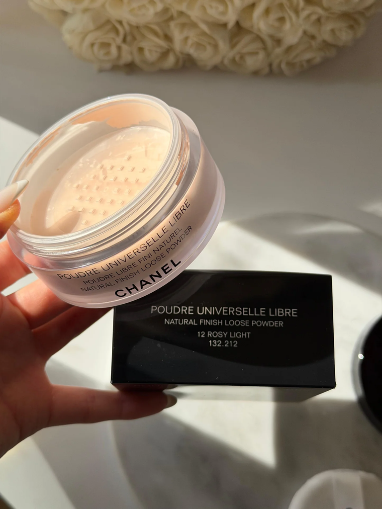 Chanel Natural Finish Loose Powder 12 Rosy Light — view 2