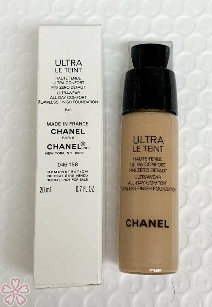 Chanel Ultra Le Teint Flawless Finish Foundation B10 20ml Tester — view 2