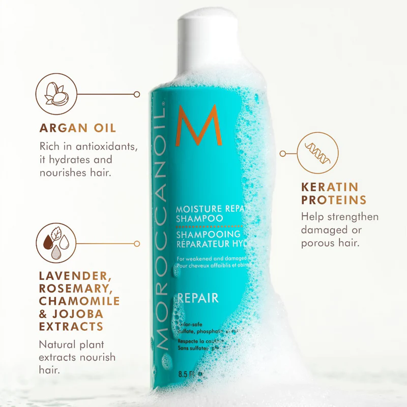 Moroccanoil Moisture Repair Shampoo 70 ml — view 4