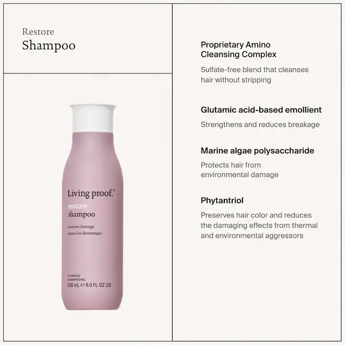 Living Proof Restore Shampoo 236 ml — view 3