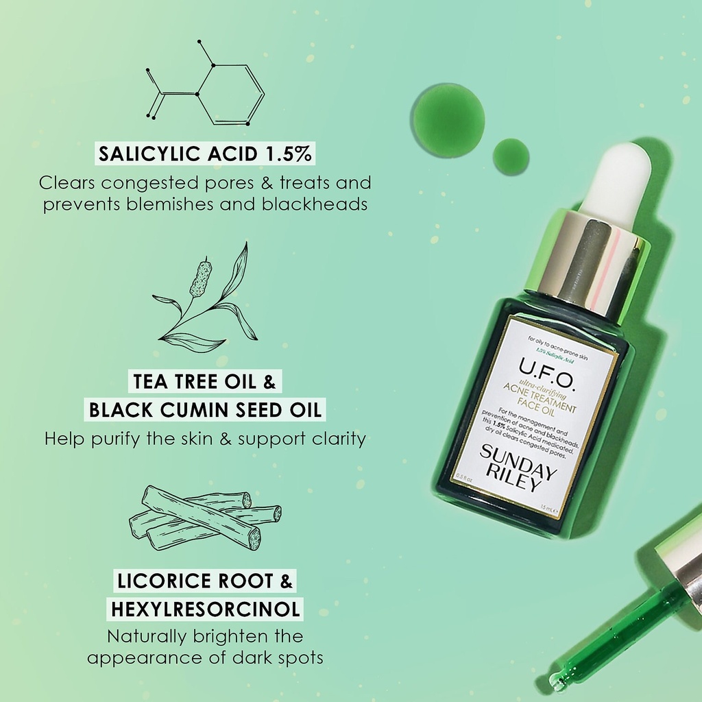 Sunday Riley UFO Face Oil 15 ml — view 4