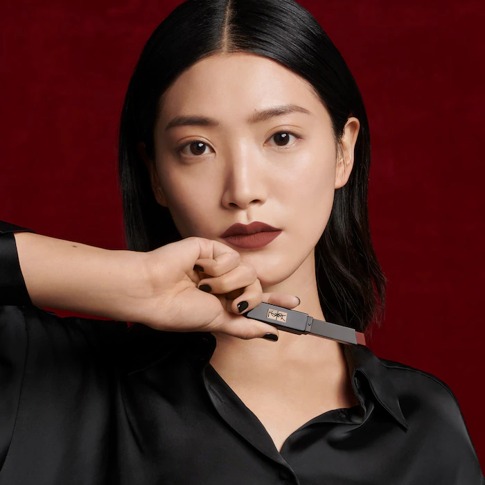 YSL The Slim Lipstick Velvet Radical 315 Boundless Maroon — view 2