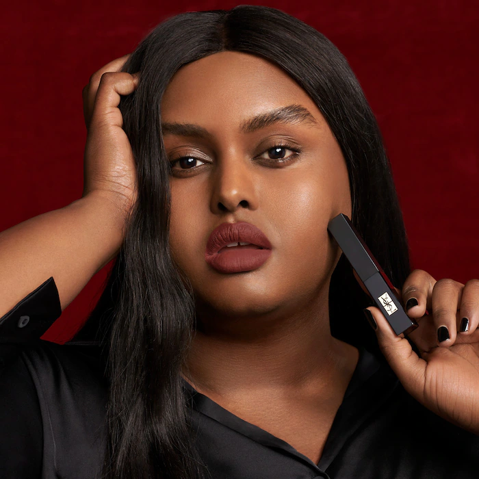 YSL The Slim Lipstick Velvet Radical 315 Boundless Maroon — view 3