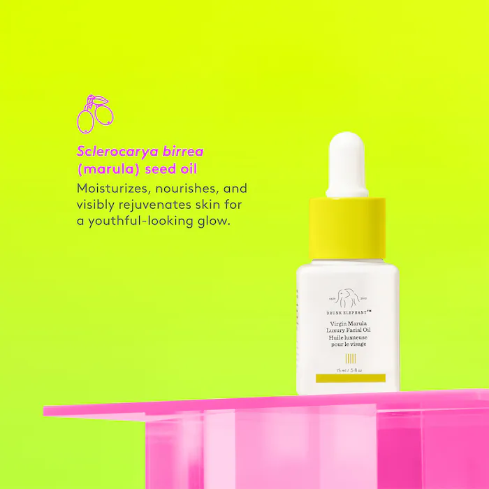 Drunk Elephant Virgin Marula Luxury Face Oil 15 ml — view 4
