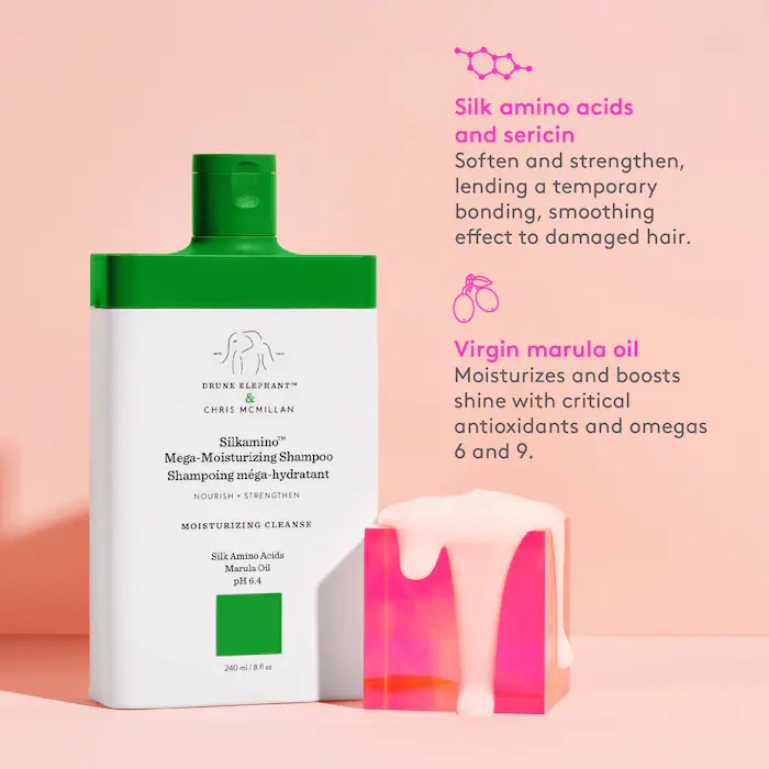 Drunk Elephant Silkamino Mega Moisturizing Shampoo 240 ml — view 2