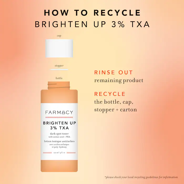Farmacy Brighten Up 3% TXA Dark Spot Toner 120ml — view 8