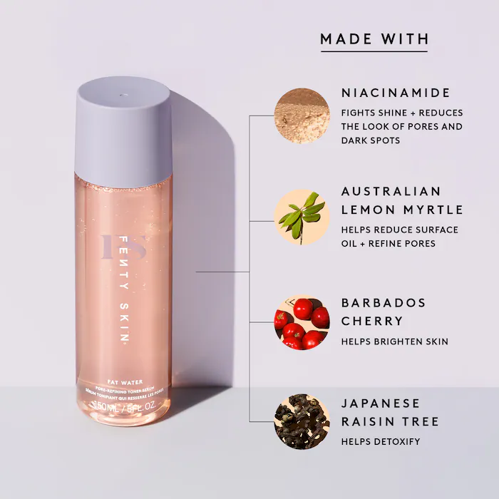 Fenty Skin Fat Water Pore Refining Toner Serum 150ml — view 4