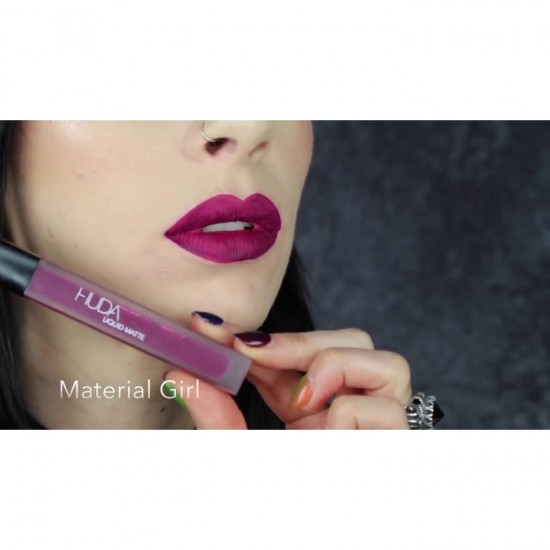 Huda Beauty Liquid Lipstick Material Girl — view 2