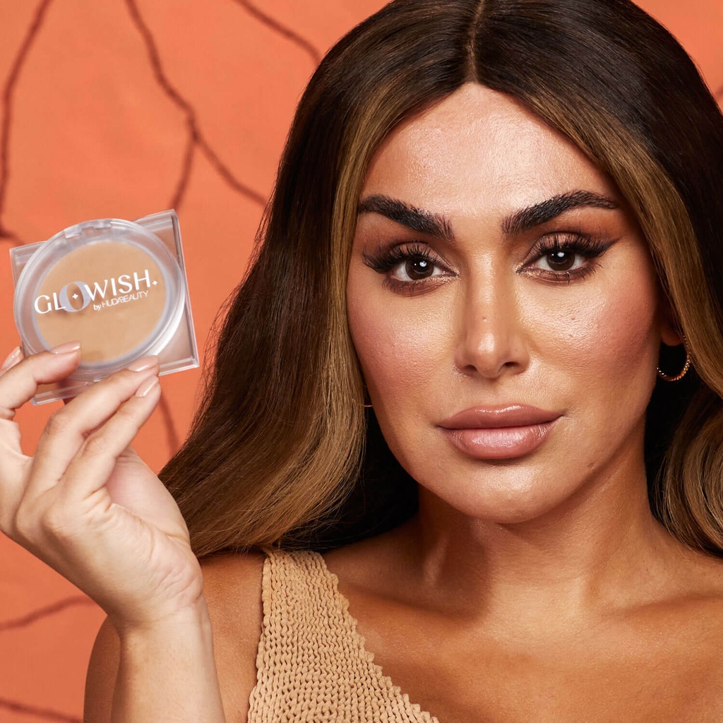 Huda Glowish Luminous Pressed Powder Te Demtuara — view 2