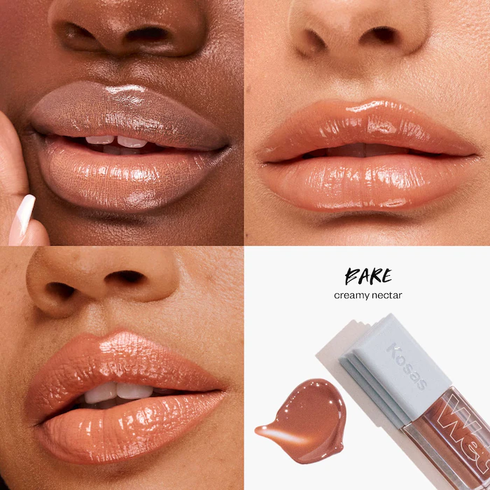Kosas Lip Oil Bare Pa Kuti — view 2