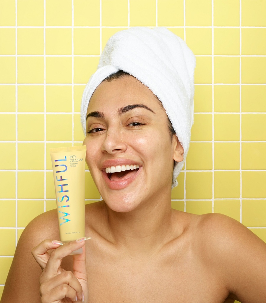 Wishful Yo Glow Enzyme Scrub 200ml — view 2