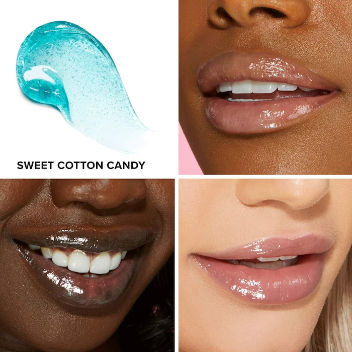 Too Faced Kissing Jelly Hydrating Lip Oil Gloss Sweet Cotton Candy Pa Kuti — view 2