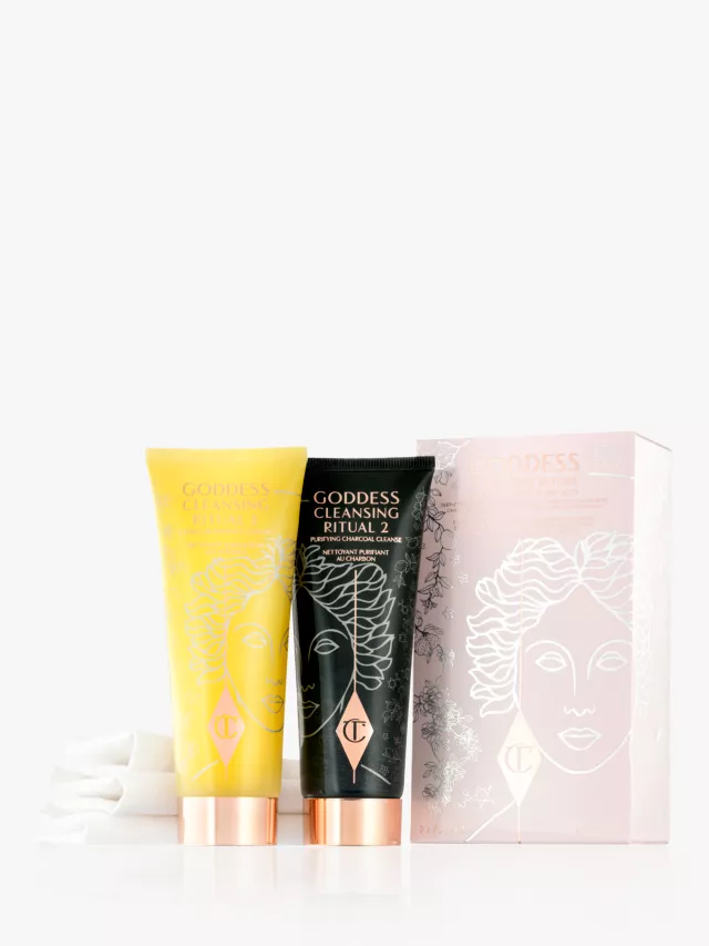  Charlotte Tilbury Goddess Cleansing Ritual Miracle Spa In A Jar Duo — view 2