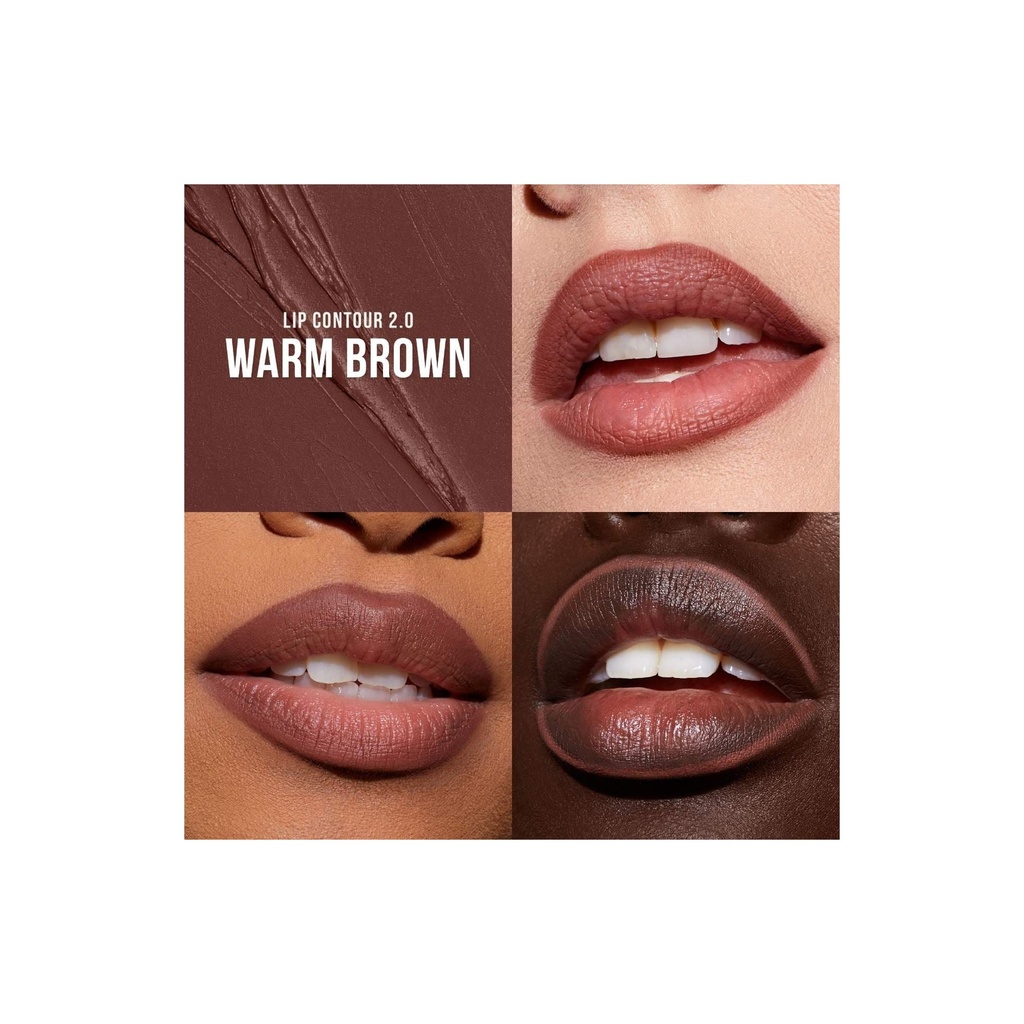 Huda Beauty Mini Lip Liner Contour Set Yummy Browns — view 2
