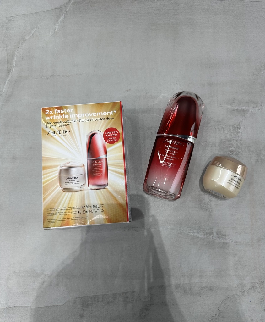 Shiseido Defend & Regenerate Power Wrinkle Smoothing Set