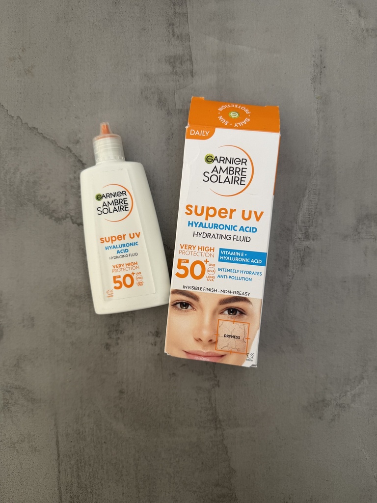 Garnier Super UV Hyaluronic Acid Hydrating Fluid Spf 50 40ml