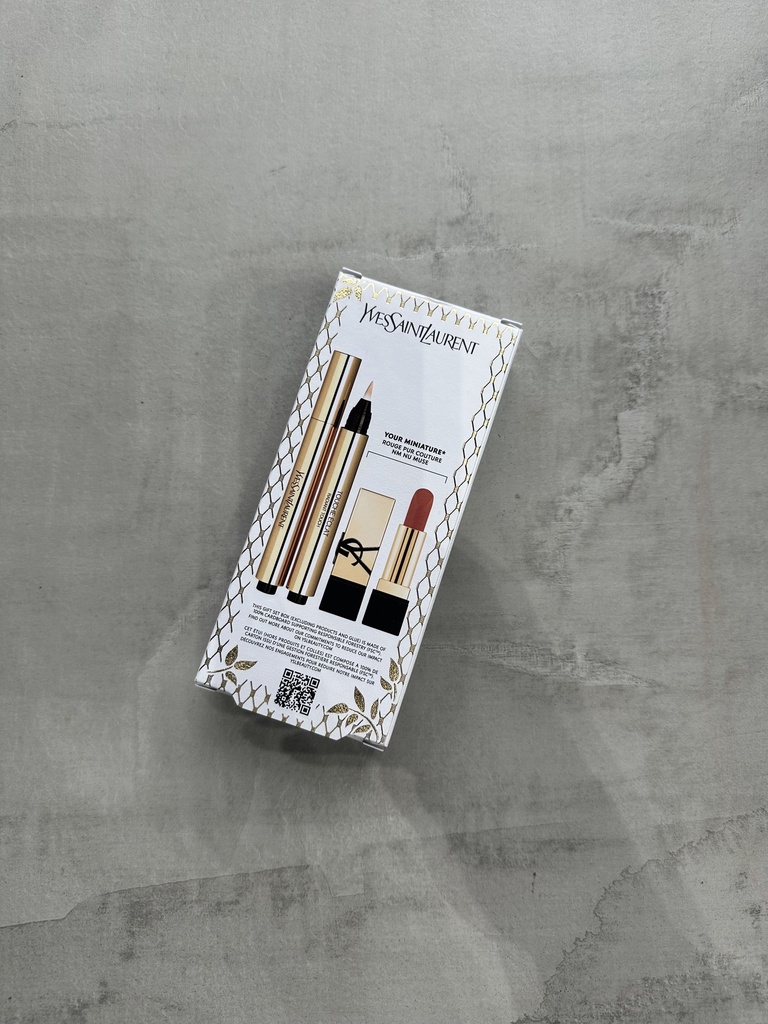 YSL Touche Eclat & Rouge Pur Couture Set