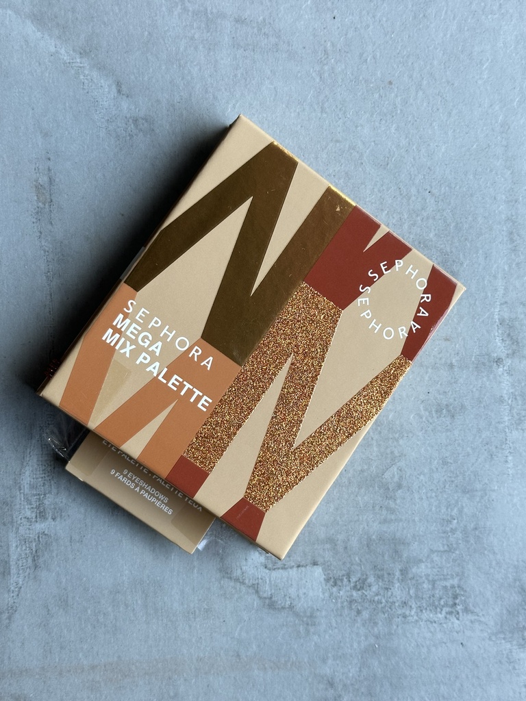 Sephora Mega Mix Palette Eye Palette Fiery Warm Nude