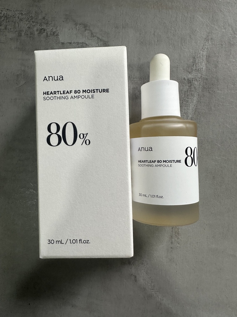 Anua 80 MOISTURE SOOTHING AMPOULES 30ML
