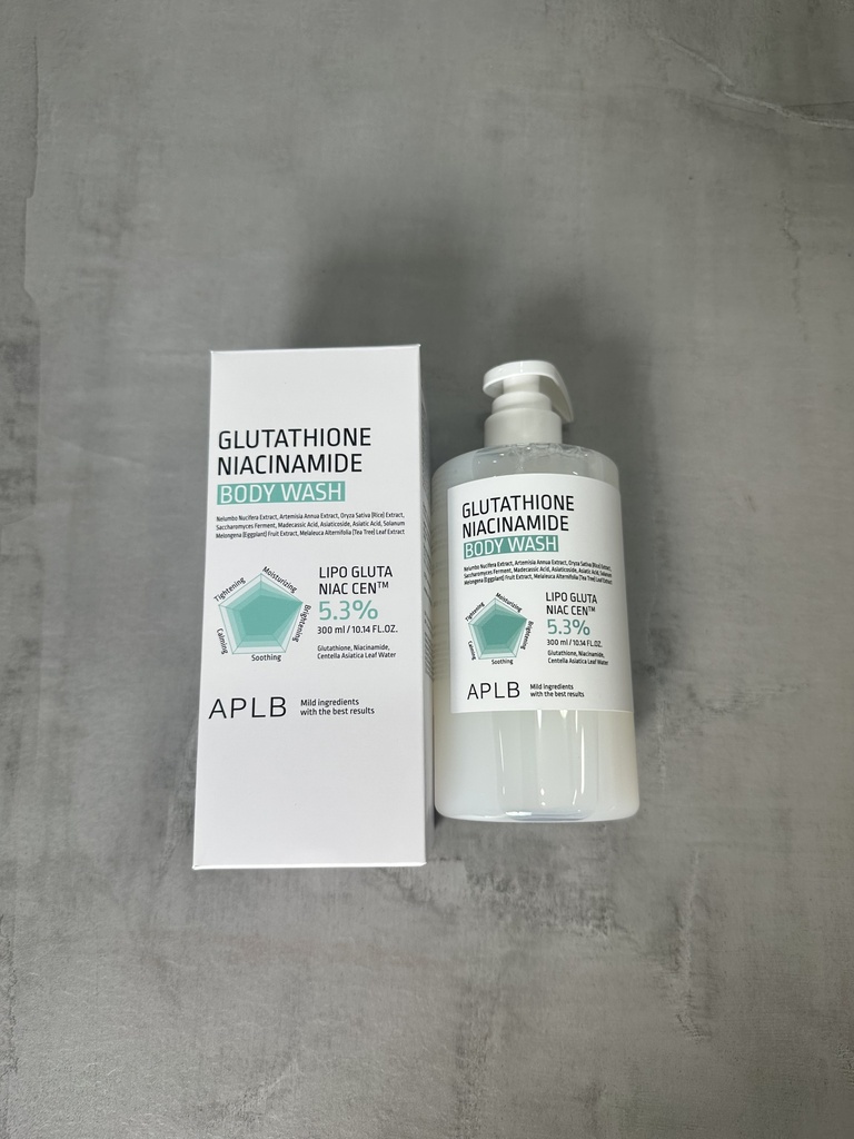 Aplb Glutathione Niacinamide Body Wash 300ml 