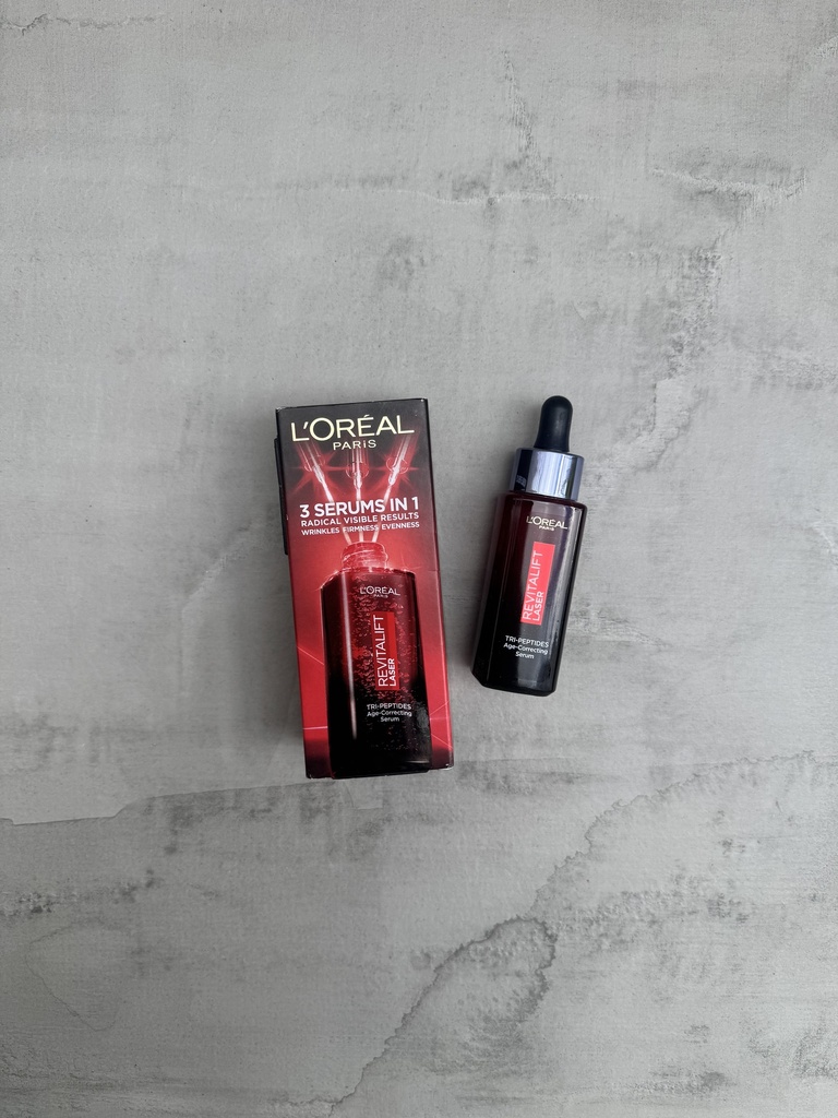 Loreal 3 Serums In 1 Radical Visible Results Wrinkles Firmness Evenness 30ml