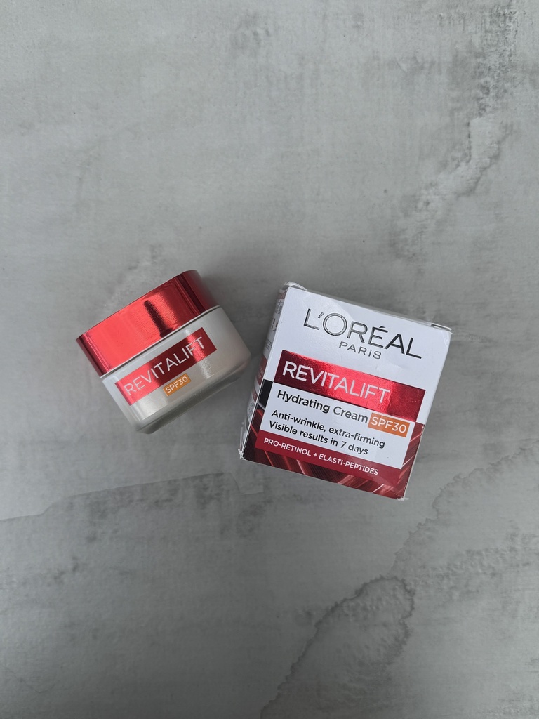Loreal Revitalift Pro Retinol + Elasti Peptides Hydrating Cream Spf 30 50 ml