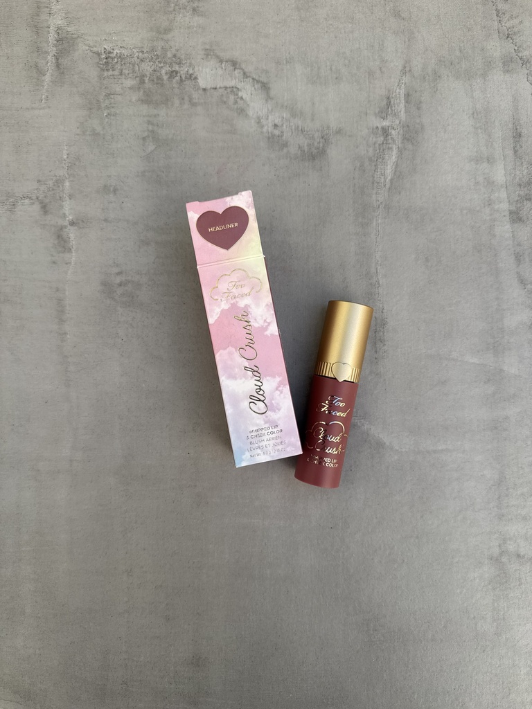 Too Faced Cloud Crush Whipped Lip & Cheek Color Headliner