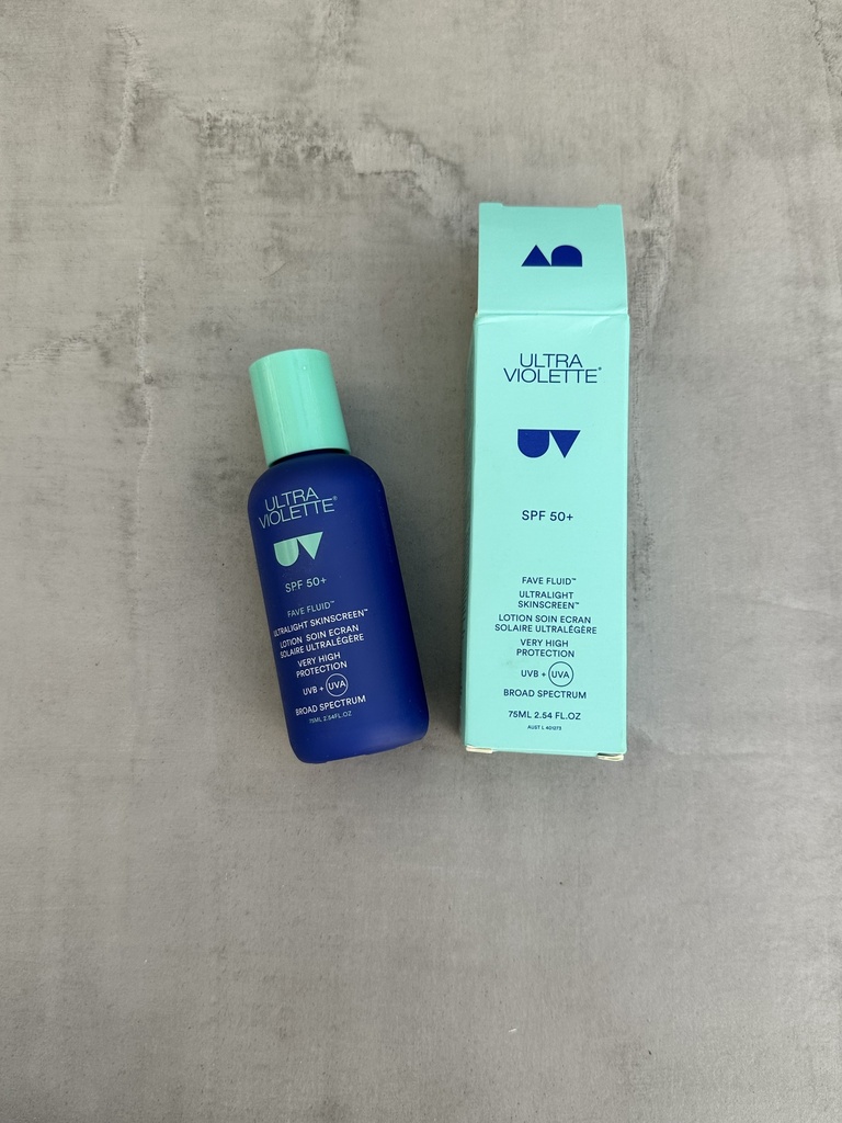 Ultra Violette Fave Fluid Spf 50+ Ultralight Skinscreen 75ml