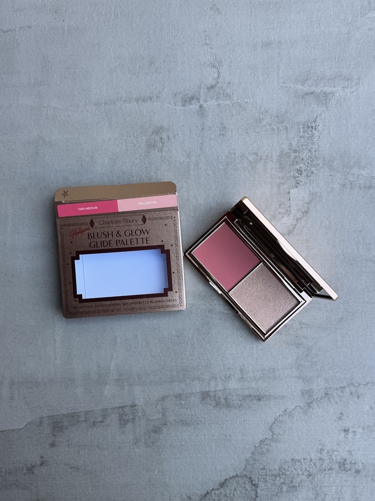 Charlotte Tilbury Blush&Glow Glide Palette Mini Size 