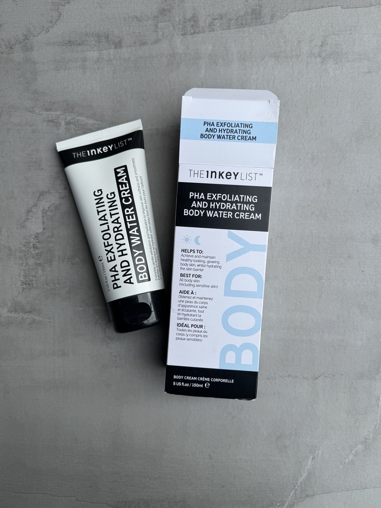 The Inkey List PHA Exfoliating And Hydrating Body Water Cream 150ml