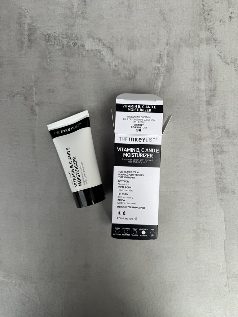 The Inkey List Vitamin B,C and E Moisturizer 50ml
