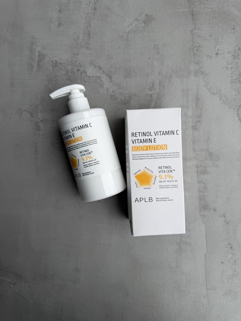 APLB Retinol Vitamin C Vitamin E Body Lotion 300ml