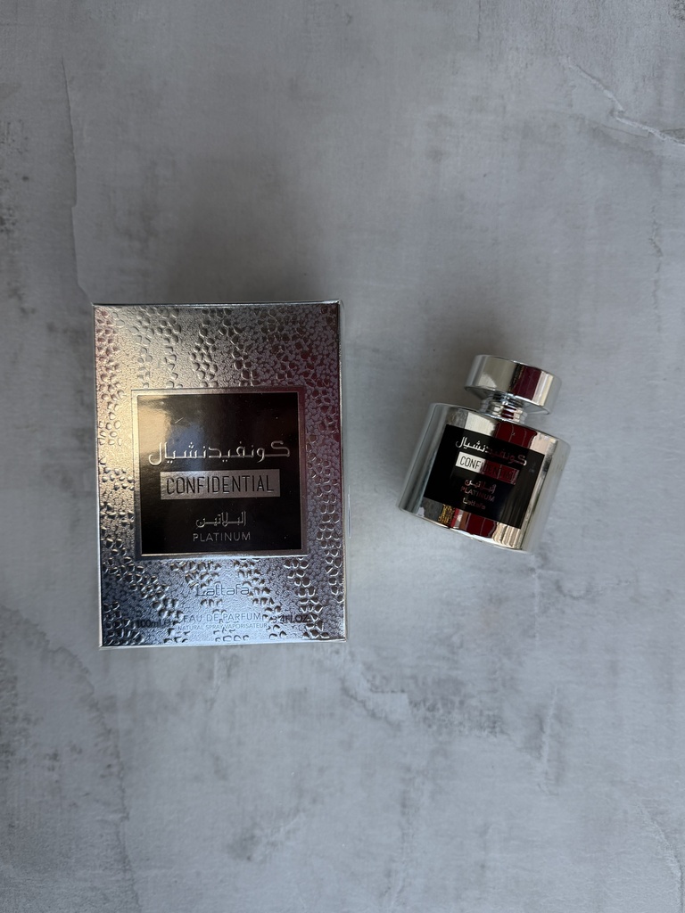 Lattafa Confidential Platinum EDP 100 ml