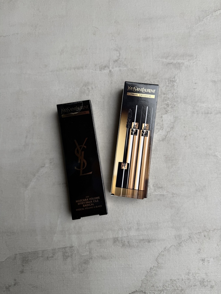 Ysl Mascara Volume Black Over Black Travel Exclusive Duo