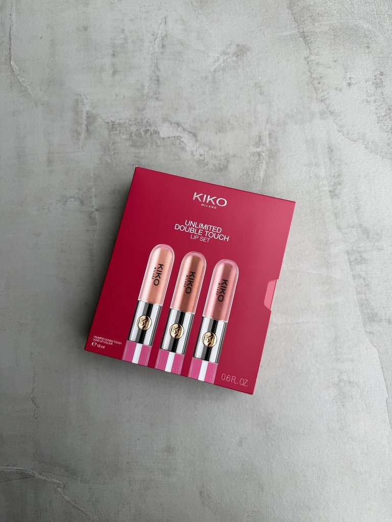 Kiko Milano Unlimited Double Touch Lipstick Set 