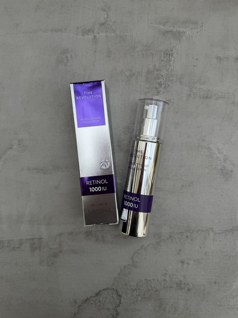 Missha Time Revolution Retinol 1000 Shot Spicule Serum 50ml