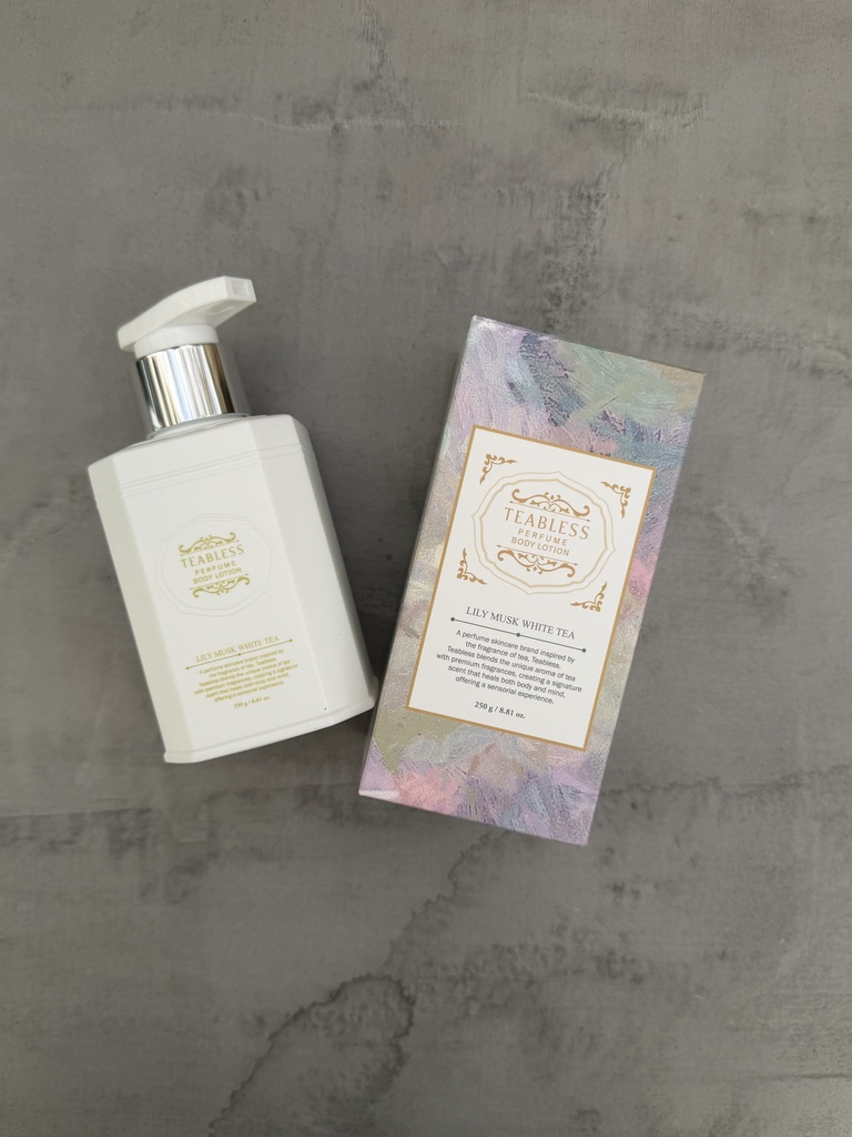 Teabless Lily Musk White Tea Perfume Body Lotion 250g