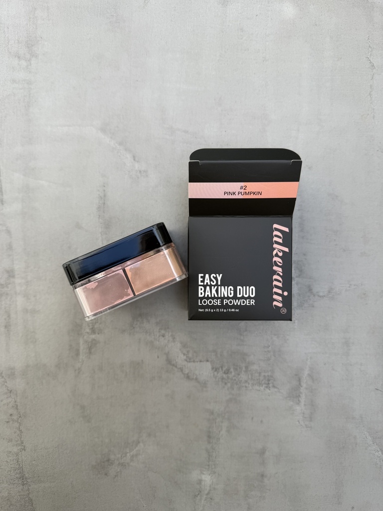 Lakerain Easy Baking Duo Loose Powder #2 Pink Pumpkin