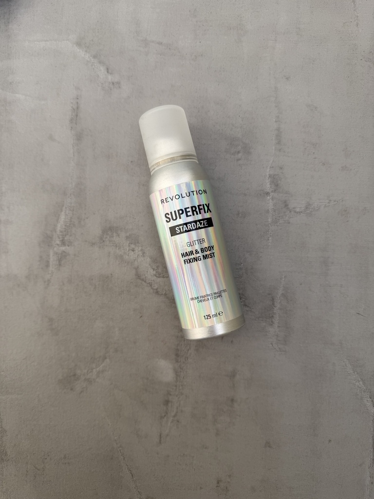 Revolution Superfix Stardaze Glitter Hair & Body Fixing Mist 125ml