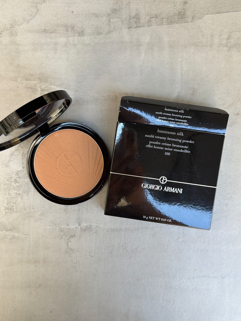 Giorgio  Armani Luminous Silk Sunlit Creamy Bronzing Powder 100 