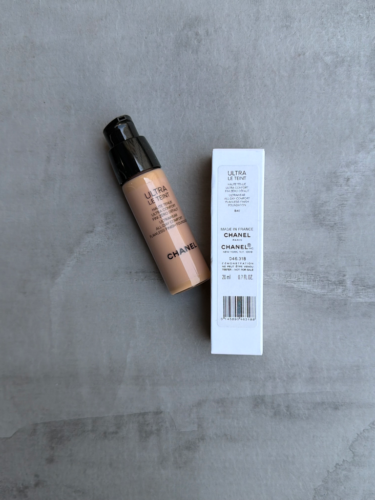 Chanel Le Teint Flawless Finish Foundation B40 8.5g Tester 